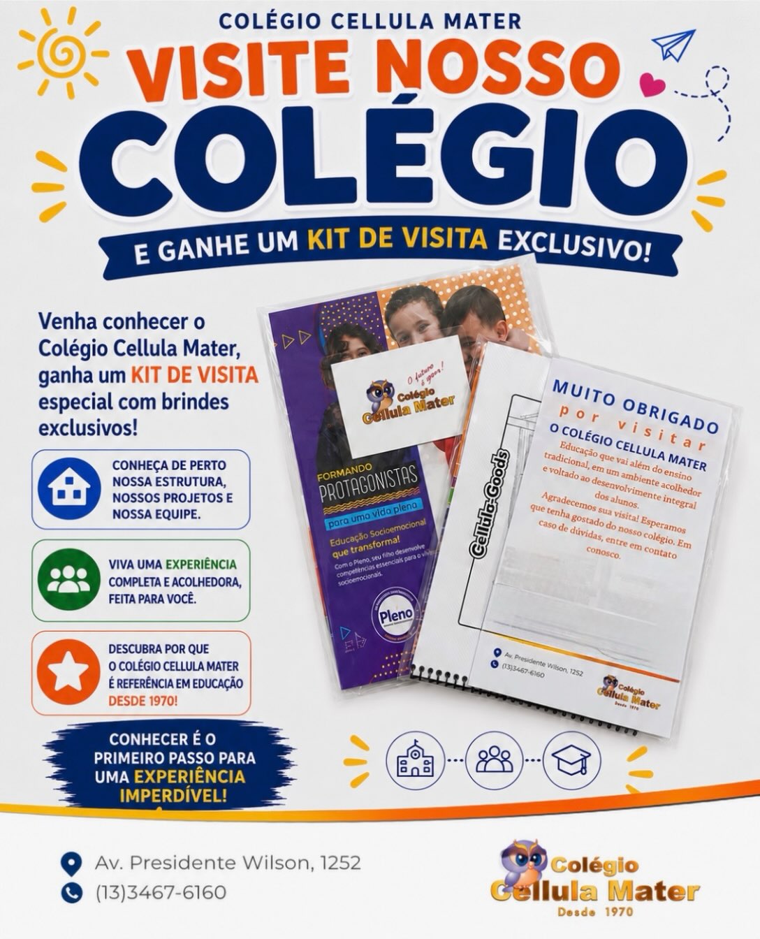 Post Instagram Colégio Cellula Mater 1